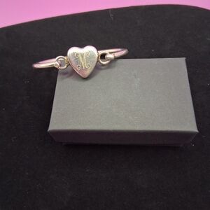 Silver Heart Bracelet
